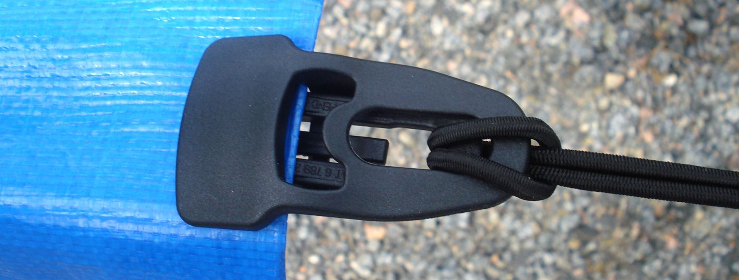 Black Holdon Midi Clip for Tarpaulins