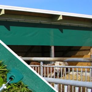 Holdon Mini on agro netting - sunshades